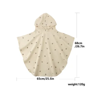 CF009-size for deco-textile hooded bath towel