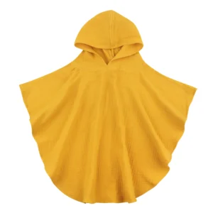 CF009-yellow hooded bath towel