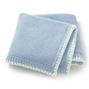 CF011-light blue baby blanket