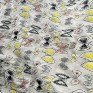 BL0006 (1) profile - Vintage Butterfly Embroidered Cotton-Linen Fabric