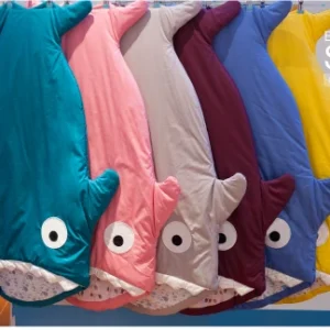 CF023-breathable shark cotton sleeping bag