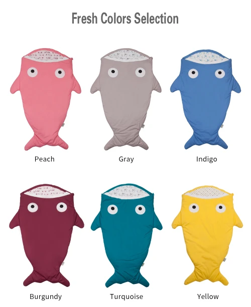 CF023-shark-shaped sleeping bag