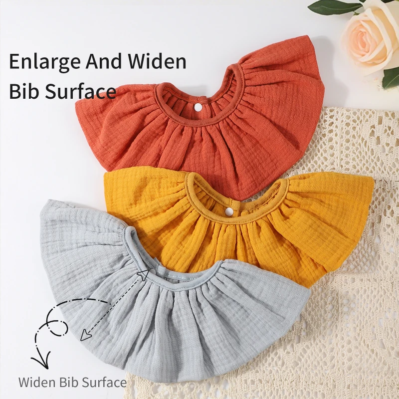 CF038 (13) - 360° Cotton Gauze Baby Bib
