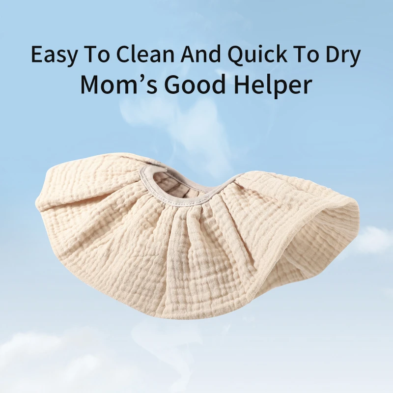 CF038 (15) - 360° Cotton Gauze Baby Bib