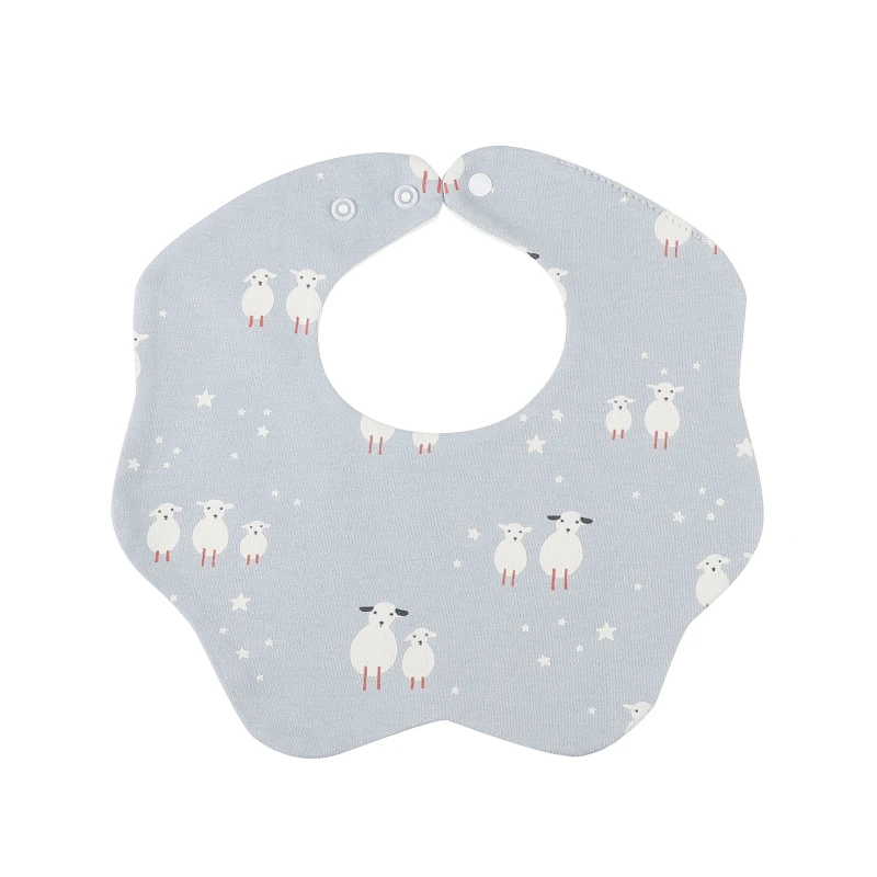CF040 (10) - Adjustable Baby Drool Bibs