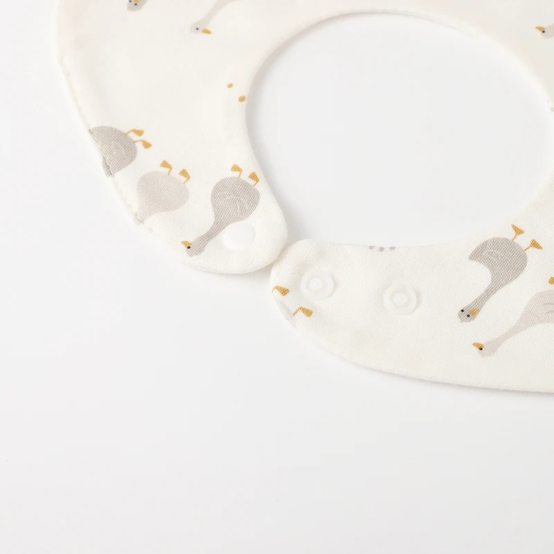 CF040 (8) - Adjustable Baby Drool Bibs