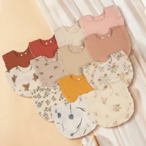 CF043 (28) profile - Lovely Pattern Baby Bibs