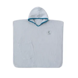 CF051 (3) profile - Soft Muslin Kids Hooded Poncho Towels