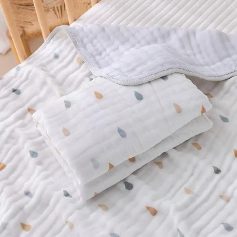 CF072 H - Soft 6-Layer Muslin Baby Blankets