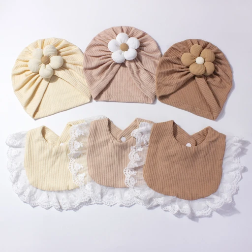 CF077 (7) - Gentle Baby Accessory Set for Newborns