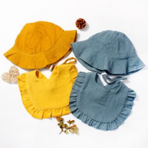 CF079 (6) profile - Solid Color Baby Muslin Set