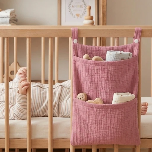 CF090 (8) profile - Portable Baby Diaper & Bottle Stroller Bag